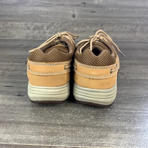 World Wide Sportsman Blue Water Boat Shoes for Men - Cognac Size 9.5W main image 11